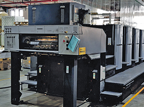 德國(guó)海(hǎi)德堡對(duì)開(kāi)SM102-4印刷機(jī)