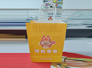 白(bái)牛皮紙(zhǐ)手提袋